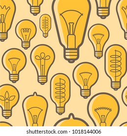 Diseño plano lámpara eléctrica moderna y retro lámpara lámpara icono vectorial conjunto para el afiche de la nueva idea creativa brillante