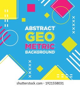 Flat design modern simple geometric elements.