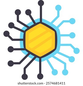 Flat Design Modern Technology Illustrations