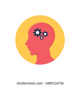 Flat design modern vector illustration icons set of abstract user interface, computing technology and mobile devices with long shadow effect. Isolated on stylish turquoise background