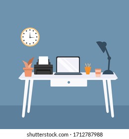 Flat design modern vector illustration concept of teamwork
