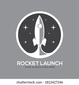Flat design modern vector illustration, concept of new business project start-up development and launch a new innovation product on a market.