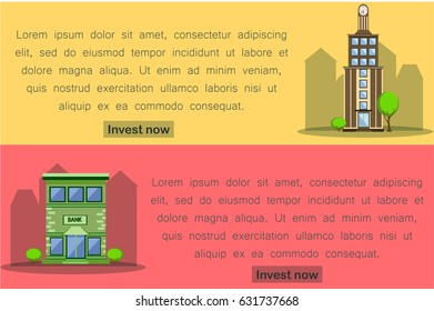Flat design modern vector illustration icons set of urban landscape and city life.