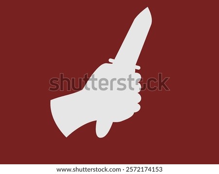 flat design murder vector illustration
