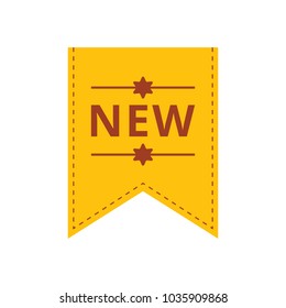 Flat Design new Stickers with white background