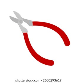 Flat design nipper icon. Vector.