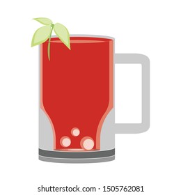 flat design no water seidel glass