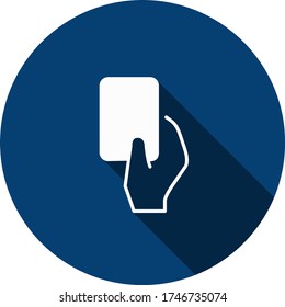 Flat Design of Penalty Card