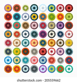 Flat design: photo