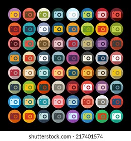 Flat design: photo