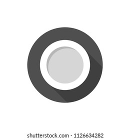Flat design Plate