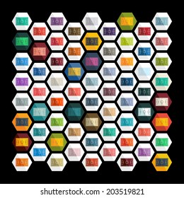 Flat design: playing field