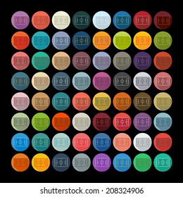 Flat design: playing field