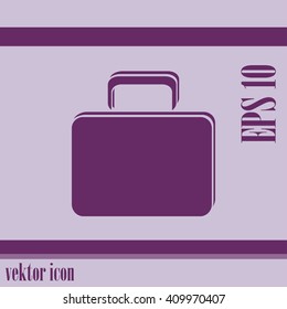 Flat design portfolio icon