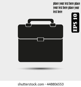 Flat design portfolio icon
