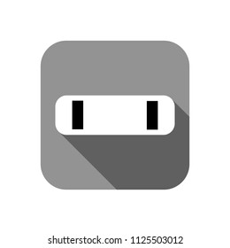 Flat design Power socket type A