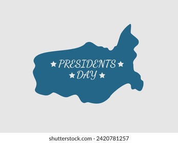 flat design Presidents Day vector illustration