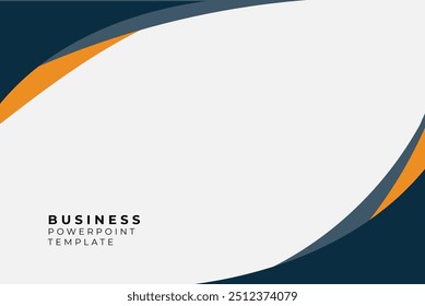 flat design professional business presentation template