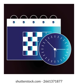 Conjunto de Ícones de Vetor de Planejamento de Projeto de Design Plano