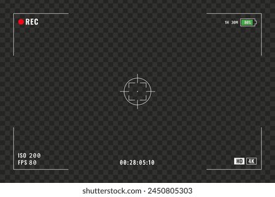 Flat design rec interface background vector design in eps 10