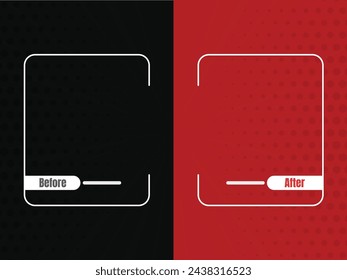 Flat design red comic style background. Pop art comic background lightning blast halftone dots. Two team vector templates. abstract graphical element. Comparison