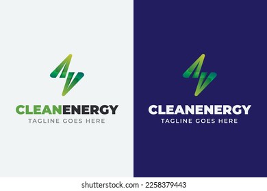 Logo-Vorlage für erneuerbare Energien