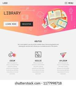 Flat design responsive UI mobile app with 3d mockups