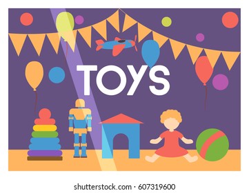 Flat design restaurant shop facade icon store modern awning architecture window exterior and market front urban business house vector illustration.