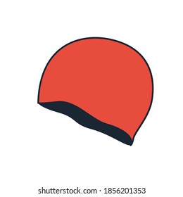 Flat Design Scuba diving icon logo. Vector Flat illustration
