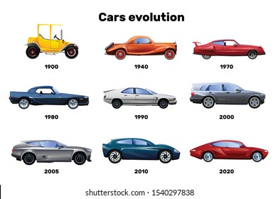 Car Evolution Images, Stock Photos & Vectors | Shutterstock