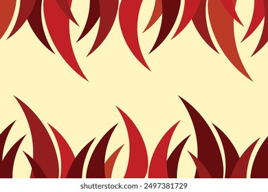 Flat Design Shape Abstract Background