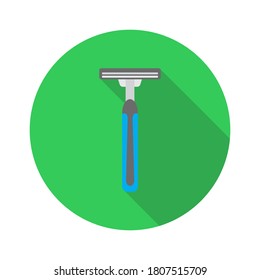 vectores de icono de afeitar de diseño plano