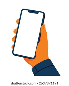 
Flat design smartphone illustration vector file