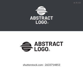 Flat design SS logo template
