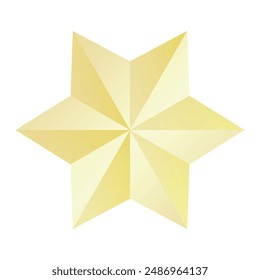Flache Design Sterne Element Illustration.