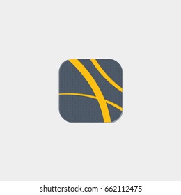 Flat design style concept icons for graphic and web design.
