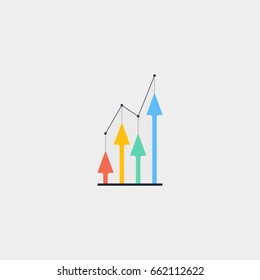 Flat design style concept icons for graphic and web design.