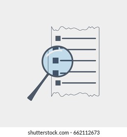 Flat design style concept icons for graphic and web design.