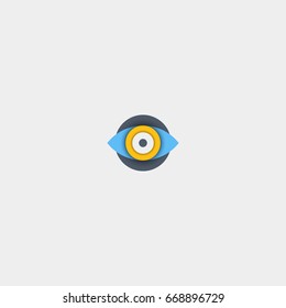 Flat design style concept icons for graphic and web design.