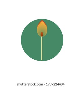 Diseño plano. Coincidir, hacer coincidir el logotipo vectorial, icono, elemento Web.
