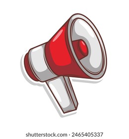 Altavoz de bocina de megáfono de diseño plano