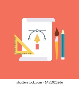 Flat design style modern vector illustration icons