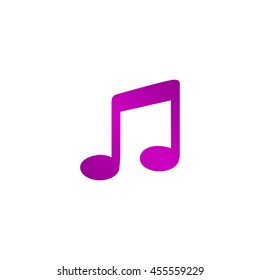 Flat design style. music Simple Icon. EPS