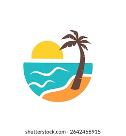 Flat Design Summer Holiday Vector