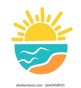 Flat Design Summer Holiday Vector