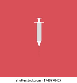 Flat Design of Syringe Needle