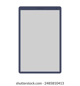 Flat design of tablet. templates, devices, mockups, electronics, gadgets. Vector