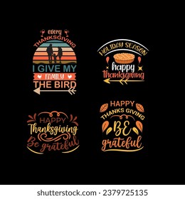  flat design thanksgiving background, thanksgiving, happy thanksgiving typography t-shirt, set of thanksgiving lettering, turkey t-shirt design greeting card, t shirt