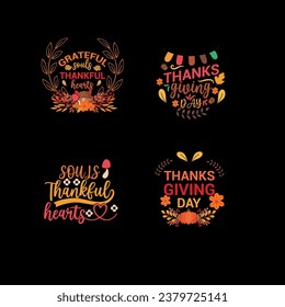  fondo de acción de gracias de diseño plano, tanque de agradecimiento, camiseta de tipografía de acción de gracias feliz, juego de letras de tanques, tarjeta de saludo de diseño de camisetas turcas, camiseta