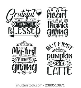  flat design thanksgiving t-shirt, thanksgiving, happy thanksgiving typography t-shirt, set of thanksgiving lettering, turkey t-shirt design greeting card, t shirt